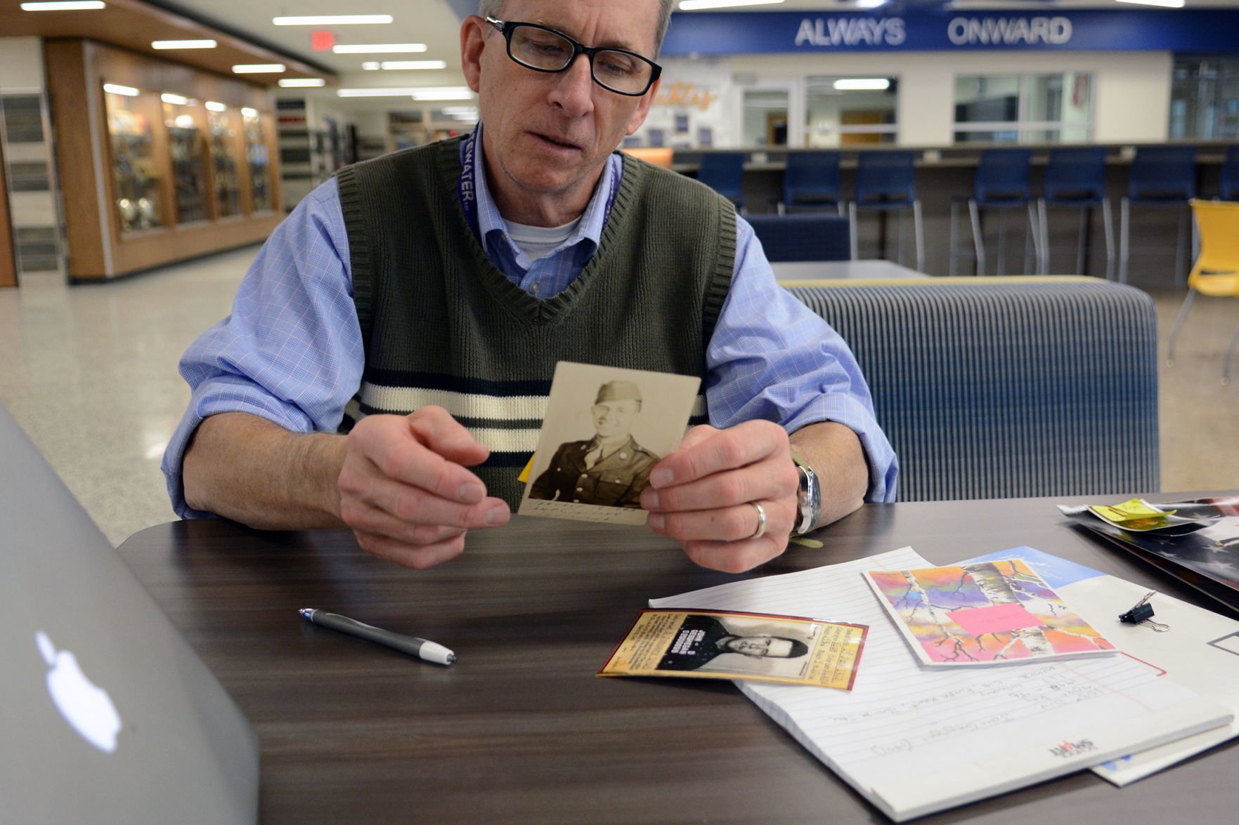 Baraboo High School teacher Steve Argo